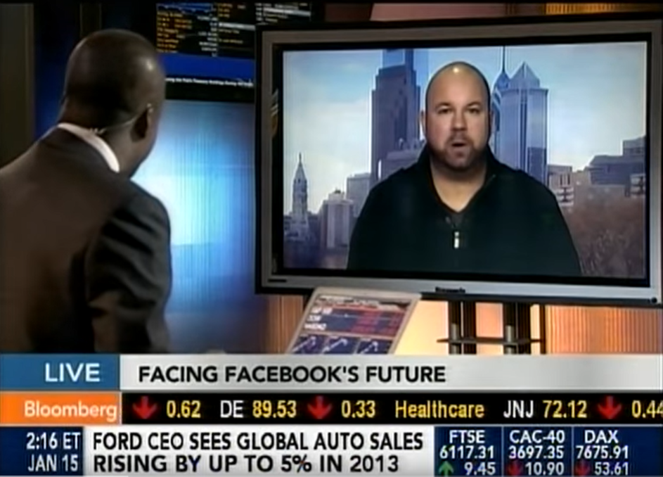 Ken Wisnefski discusses Facebook update on Bloomberg TV