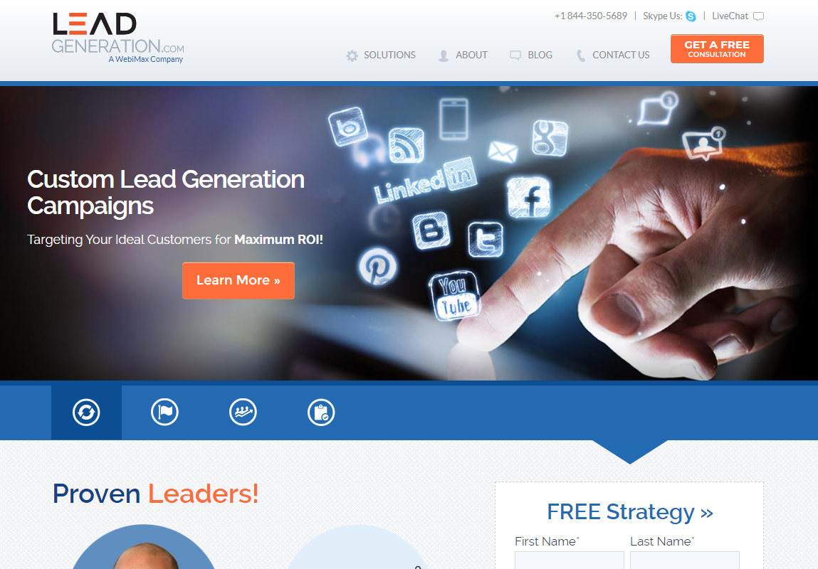 Digital Agency 1view Announces the Launch of the Newly Redesigned LeadGeneration.com